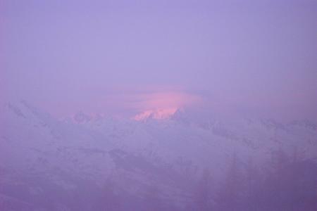 Un coucher de soleil !