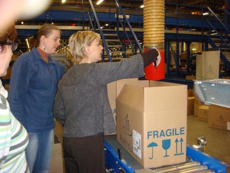 Visite de l'usine Partylite